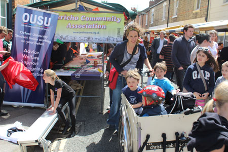 Crowds pack Canal Street