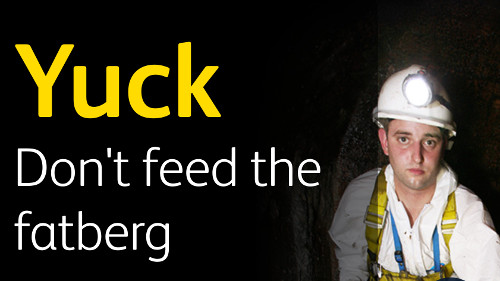 Flooded by a mini-fatberg