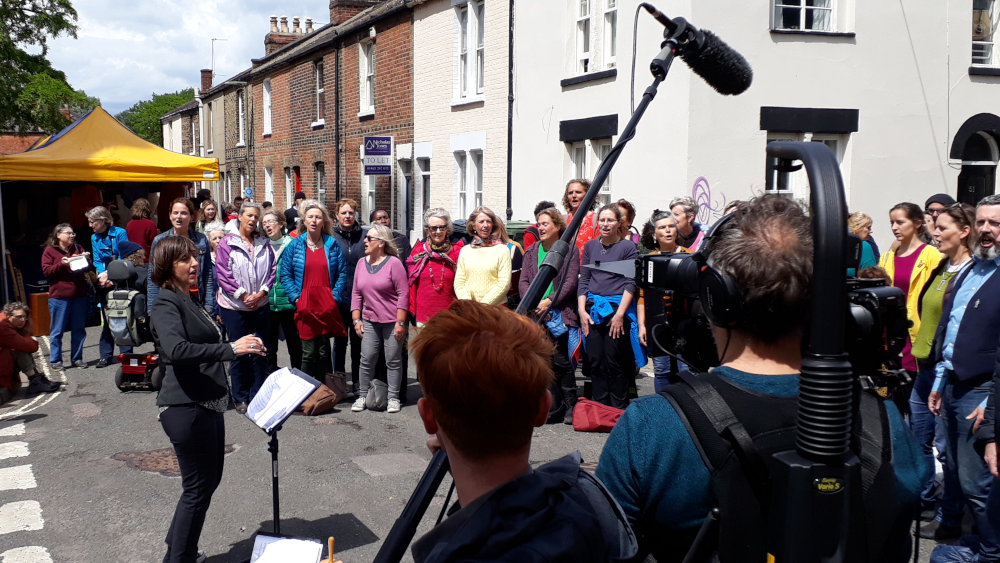 A live concert recording of the Jericho Singers for the Our Jericho film.
