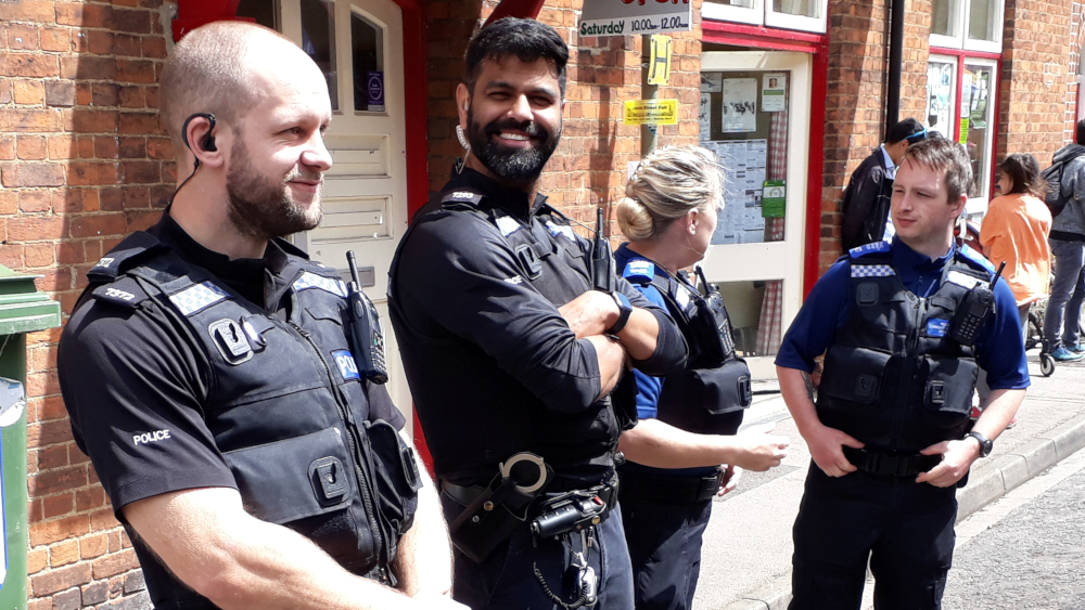 No shortage of security on standby