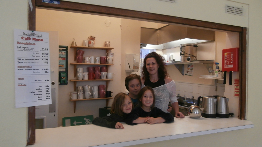 New faces in the community cafe