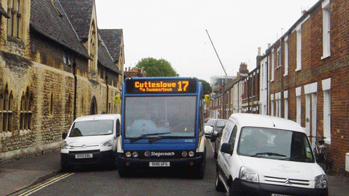 Jericho bus in danger