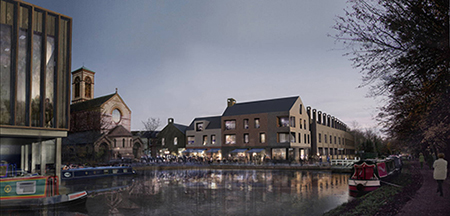 Canalside application underway