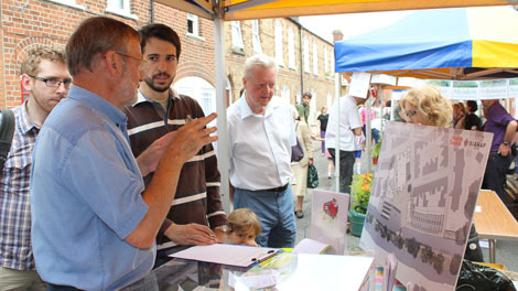 David Feeny of the Jericho Wharf Trust explains the canalside development