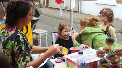 Feline faces from the Baptist Chapel
