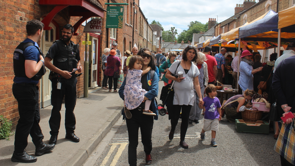 Our community police discussed local crime concerns with Jericho residents
