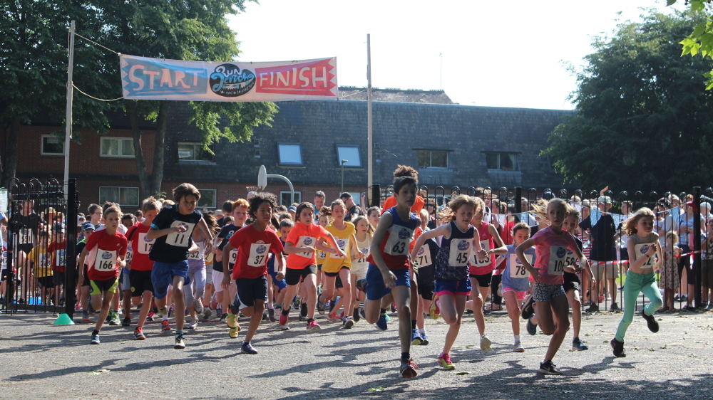 Running into new friends