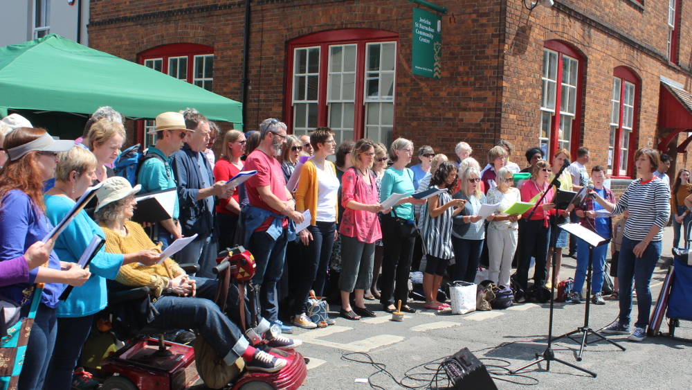 A musical highlight from the Jericho Singers