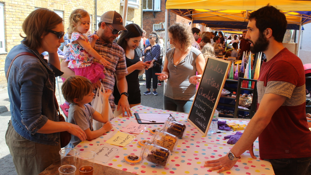 An opportunity to sample the products of Jericho start-up Linden Artisan Chocolates