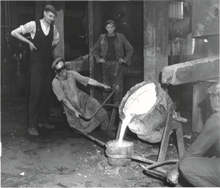 Lucy's foundry was the original basis of the business. Photo: © Lucy Group