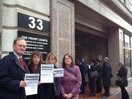 Judicial pressure on the University and City Council