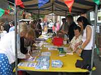 Community centre stall