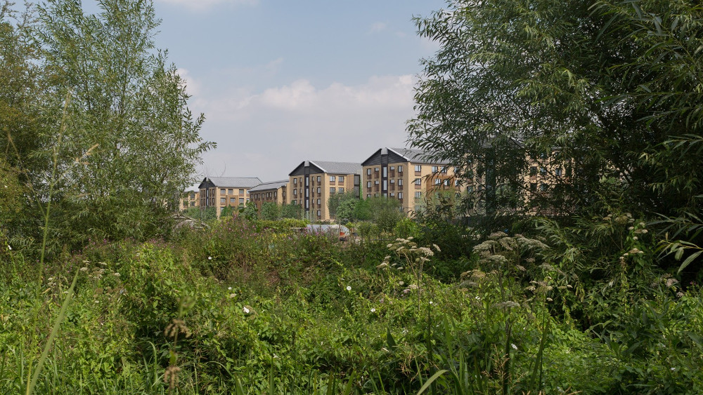 Proposed view from Thames path